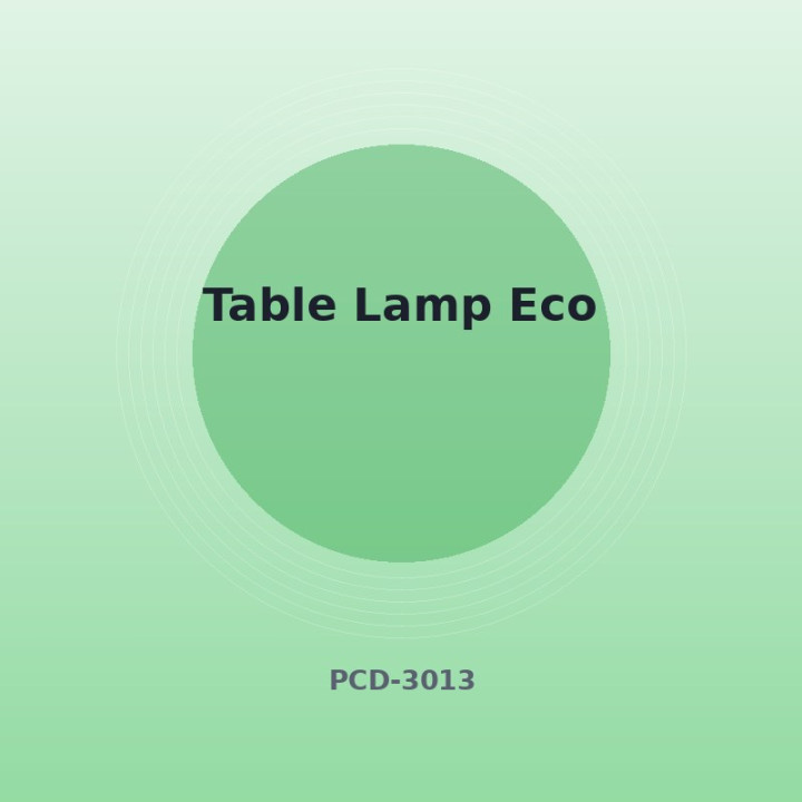 Tischlampe Öko