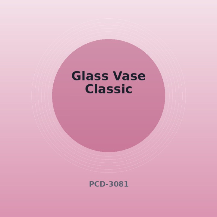 Glass Vase Classic